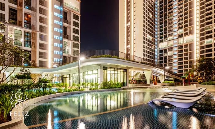 Duplex Two Bedroom Feliz En Vista Apartment District 2 HCMC 105sqm 1,000 USD/month