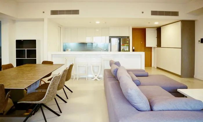 Nice Interior Three Bedroom Gateway Thao Dien Apartment For Rent in District 2 HCMC 133sqm 2,300 USD/month