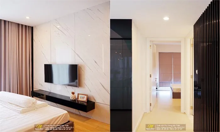 Luxurious Three Bedroom Apartment  in  Block A Gateway For Rent in District 2 HCMC 123sqm 2,400 USD/month