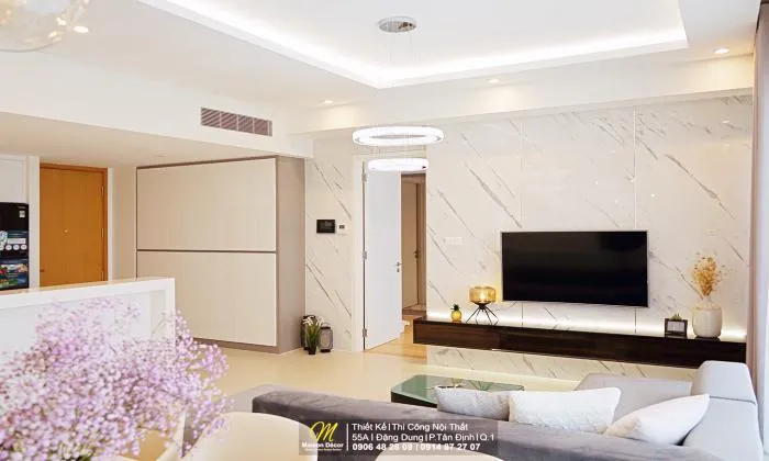 Luxurious Three Bedroom Apartment  in  Block A Gateway For Rent in District 2 HCMC 123sqm 2,400 USD/month