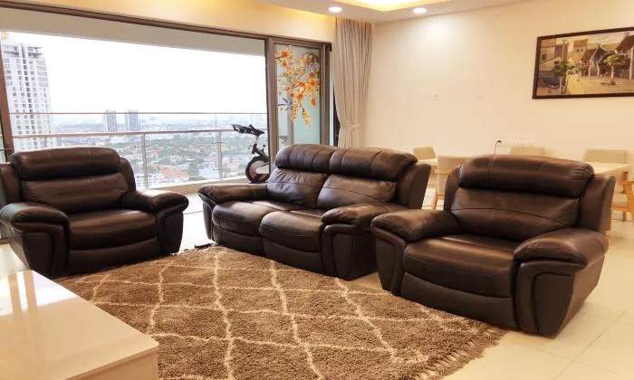 Comfortable Views Of Four Bedroom Gateway Apartment For Rent in Thao Dien District 2 HCMC 142sqm 2,600 USD/month