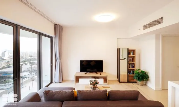 Spacious Balcony Two Bedroom For Rent in Gateway Thao Dien District 2 HCMC 91sqm 1,500 USD/month