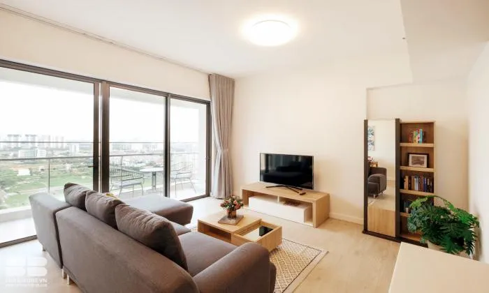 Spacious Balcony Two Bedroom For Rent in Gateway Thao Dien District 2 HCMC 91sqm 1,500 USD/month