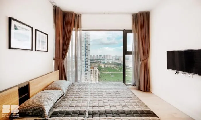 Spacious Balcony Two Bedroom For Rent in Gateway Thao Dien District 2 HCMC 91sqm 1,500 USD/month
