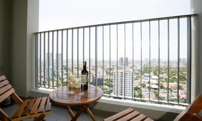 High Floor And Goo Rent Two Bedroom Apartment For Rent in Thao Dien District 2 HCMC 72sqm 800 USD/month