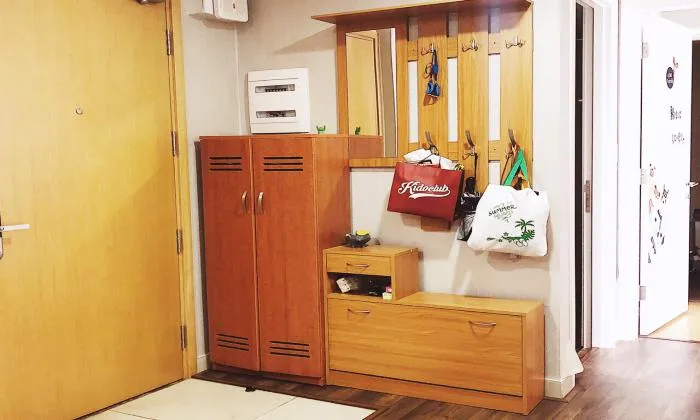 Wooden Floor Two Bedroom Apartment in Masteri Thao Dien District 2 HCMC 70sqm 800 USD/month