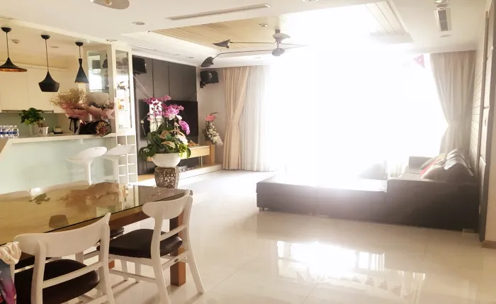 Big Size Three Bedroom Apartment For Rent in Thao Dien District 2 HCMC 140sqm 2,500 USD/month