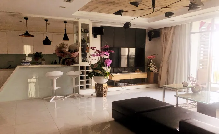 Big Size Three Bedroom Apartment For Rent in Thao Dien District 2 HCMC 140sqm 2,500 USD/month