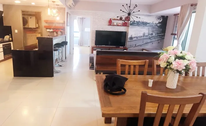 Big Size Three Bedroom Apartment For Rent in Thao Dien District 2 HCMC 140sqm 2,500 USD/month