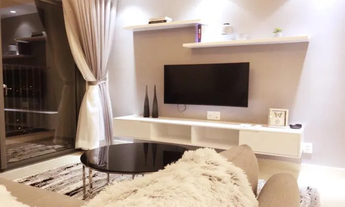 Luxury Decoration Two Bedroom Apartment For Rent in Masteri District HCM City 70sqm 800 USD/month
