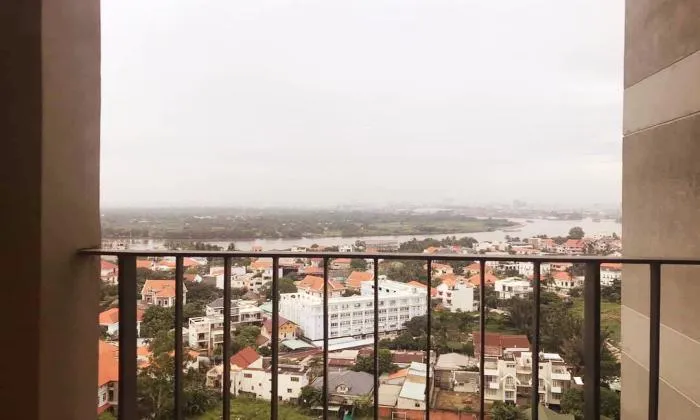 River View Three Bedroom Masteri Thao Dien Apartment For Rent District 2 HCMC 87sqm 1,150 USD/month
