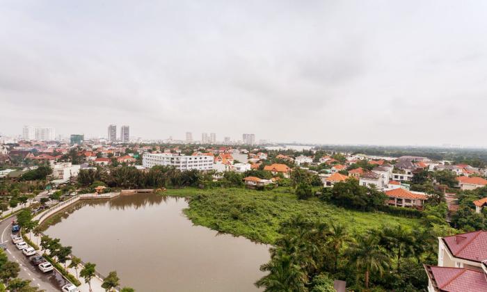 River View Three Bedroom Masteri Thao Dien Apartment For Rent District 2 HCMC