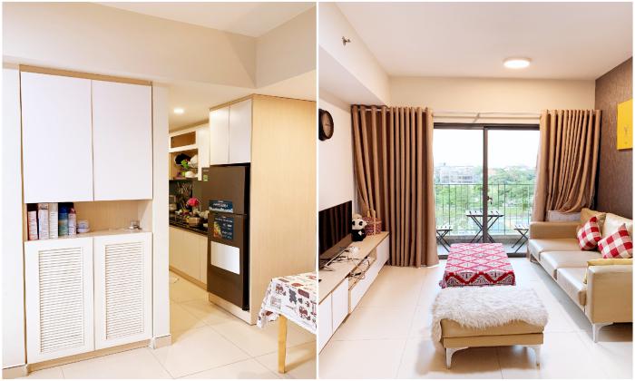 Garden View With Modern Furniture Masteri Apartment For Rent in Ho Chi Minh City