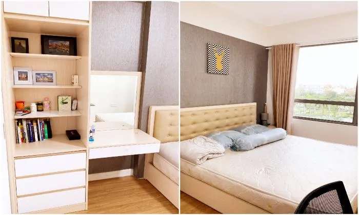 Garden View With Modern Furniture Masteri Apartment For Rent in Ho Chi Minh City 80sqm 750 USD/month