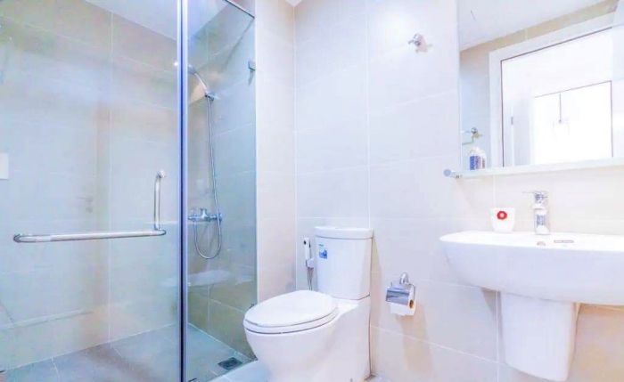 Blue Style Two Bedroom Apartment For Rent in Masteri Thao Dien District 2 HCMC