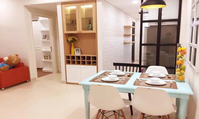 Color Full Two Bedroom Masteri Apartment For Rent in Thao Dien District 2 HCMC 70sqm 900 USD/month