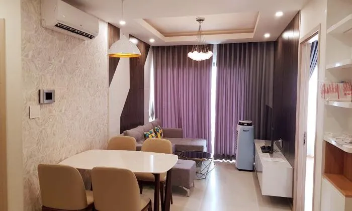 Fully Furnished Two Bedroom New City Thu Thiem Apartment For Rent in District 2 HCMC 72sqm 750 USD/month