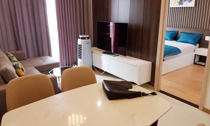 Fully Furnished Two Bedroom New City Thu Thiem Apartment For Rent in District 2 HCMC 72sqm 750 USD/month