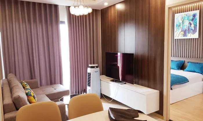 Fully Furnished Two Bedroom New City Thu Thiem Apartment For Rent in District 2 HCMC 72sqm 750 USD/month