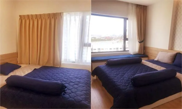 Modern Kitchen Three Bedroom Apartment in New City Thu Thiem District 2 HCM City 85sqm 950 USD/month