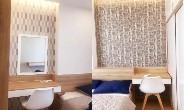 Modern Kitchen Three Bedroom Apartment in New City Thu Thiem District 2 HCM City 85sqm 950 USD/month