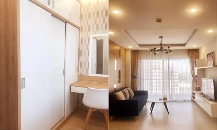 Modern Kitchen Three Bedroom Apartment in New City Thu Thiem District 2 HCM City 85sqm 950 USD/month