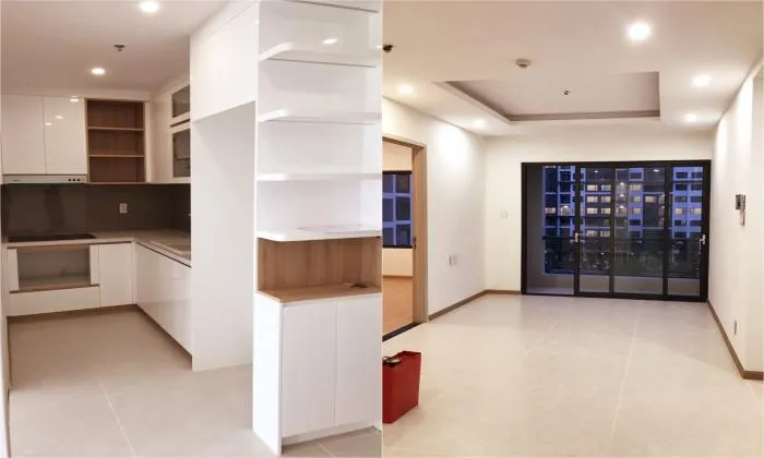 Unfurnished Two Bedroom in New City Thu Thiem Apartment For Rent In District 2 HCMC 80sqm 600 USD/month