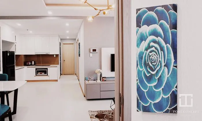Modern Concept Three Bedroom Apartment in New City Thu District 2 Ho Chi Minh City 85sqm 1,000 USD/month