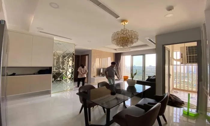 Fully Furnished Two Bedroom Apartment For Rent in Palm Height District 2 Ho Chi Minh CIty 72sqm 700 USD/month