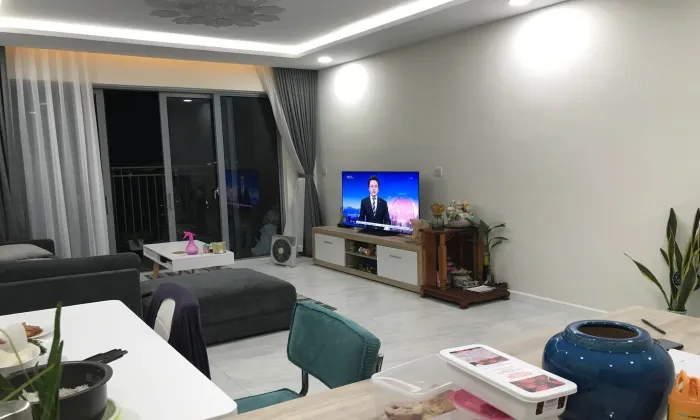 Garden View Three Bedroom Apartment For Rent in Palm Height An Phu District 2 HCMC 107sqm 800 USD/month