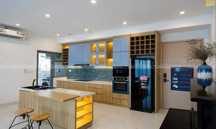 Modern Furniture Three Bedroom Apartment For Rent in Palm Height District 2 HCMC 107sqm 1,200 USD/month