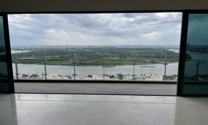 Partly Furnished River  Four Bedroom Facing in Q2 Thao Dien Disrict 2 Ho Chi Minh City 182sqm 4,500 USD/month