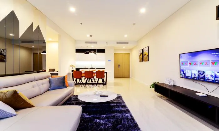 Charming Three Bedroom Sadora Apartment For Rent in District 2 Ho Chi Minh City 112sqm 1,600 USD/month