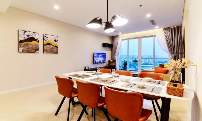 Charming Three Bedroom Sadora Apartment For Rent in District 2 Ho Chi Minh City 112sqm 1,600 USD/month