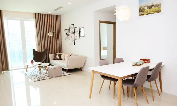 Simple Designed Two Bedroom Apartment For Rent in Sadora District 2 Ho Chi Minh City 89sqm 1,000 USD/month