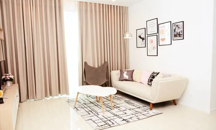 Simple Designed Two Bedroom Apartment For Rent in Sadora District 2 Ho Chi Minh City 89sqm 1,000 USD/month