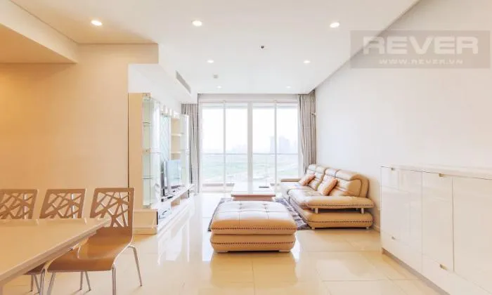 Bright Light Two Bedrooms Apartment For Rent in Sadora District 2 Ho Chi Minh city 89sqm 900 USD/month