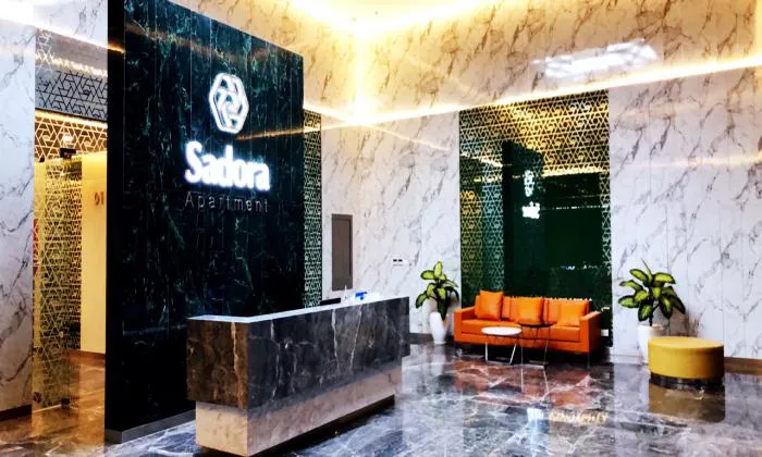 High Floor and Nice Decoration Two Bedroom For Lease in Sadora District 2 HCMC 85sqm 1,400 USD/month