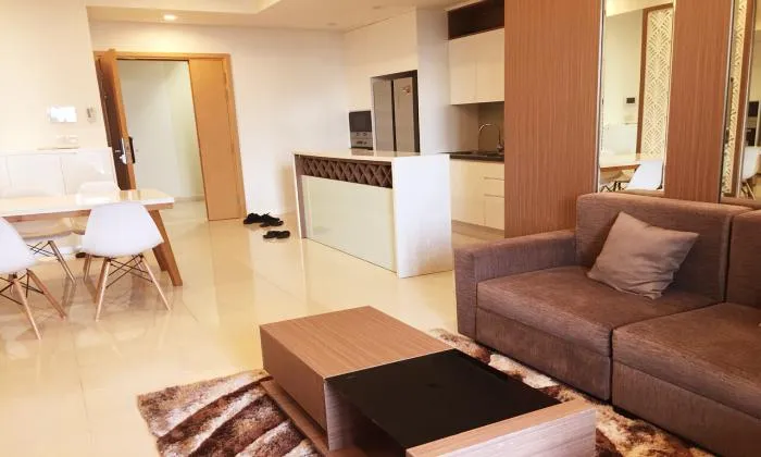 Luxury Designed Three Bedroom Sarimi Apartment For Rent in Thu Thiem Dsitrict 2 HCMC 106sqm 1,600 USD/month