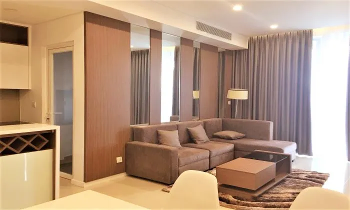 Luxury Designed Three Bedroom Sarimi Apartment For Rent in Thu Thiem Dsitrict 2 HCMC 106sqm 1,600 USD/month