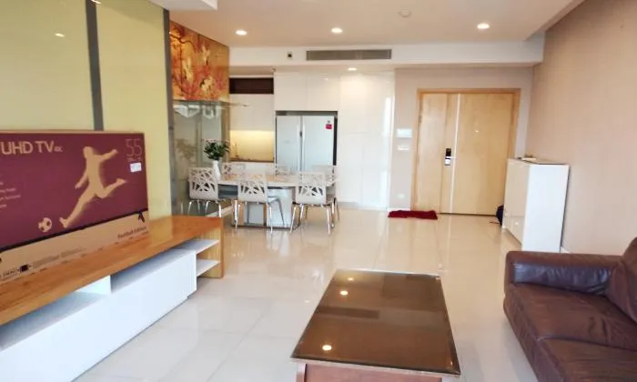 Big Size And Nice Furniture Three Bedroom  Sarimi Apartment For Rent in District 2 HCMC 116sqm 1,600 USD/month