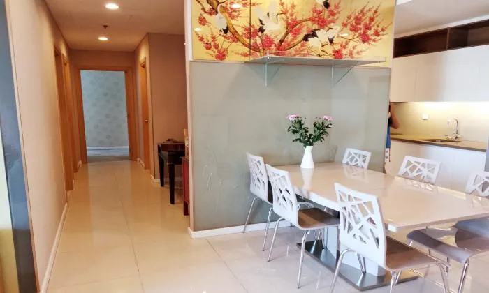 Big Size And Nice Furniture Three Bedroom  Sarimi Apartment For Rent in District 2 HCMC 116sqm 1,600 USD/month