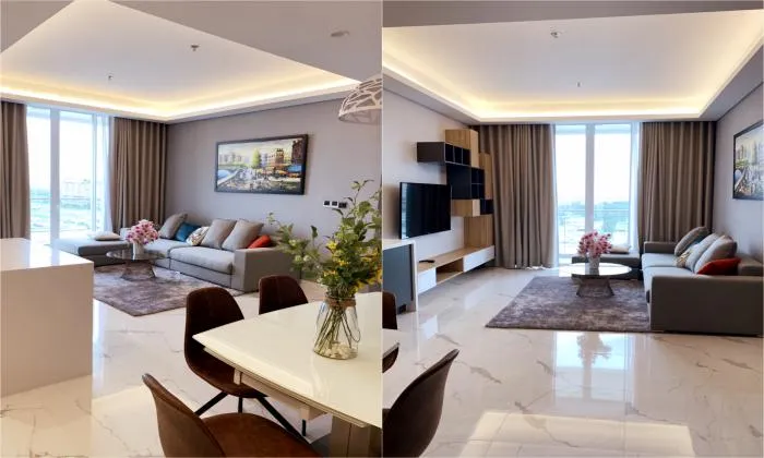 Brilliant Three Bedroom Sirina Apartment For Rent in District 2 Ho Chi Minh City 120sqm 2,000 USD/month