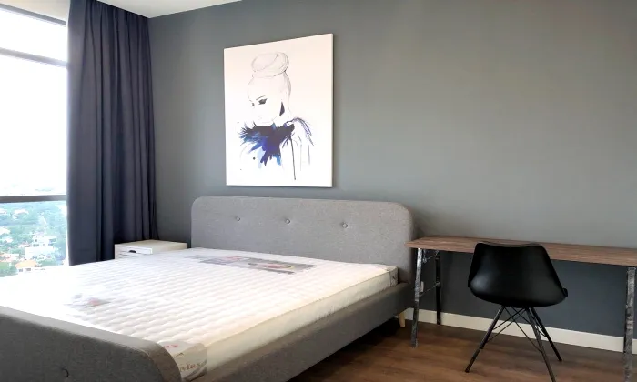 Modern Furniture and River View Two Bedroom The Nassim Apartment in Thao Dien Thu Duc City 84sqm 1,600 USD/month
