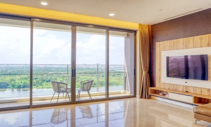 Unfurnished Four Bedroom The Nassim Apartment District 2 in Ho Chi Minh City 159sqm 4,500 USD/month