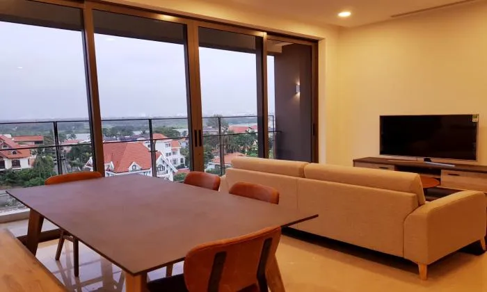 Nice View Three Bedroom The Nassim Apartment For Rent in Thao Dien District 2 HCMC 120sqm 2,800 USD/month