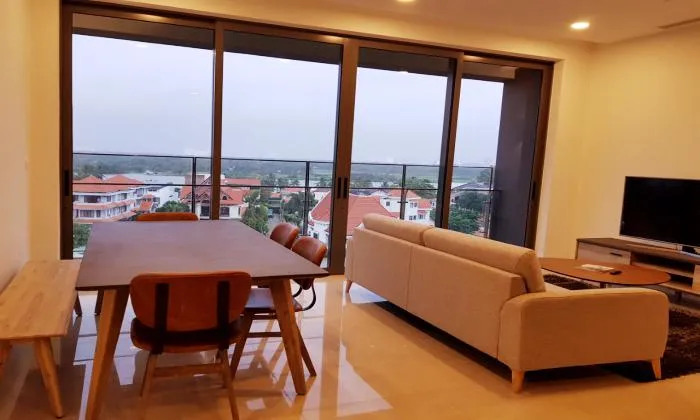 Nice View Three Bedroom The Nassim Apartment For Rent in Thao Dien District 2 HCMC 120sqm 2,800 USD/month