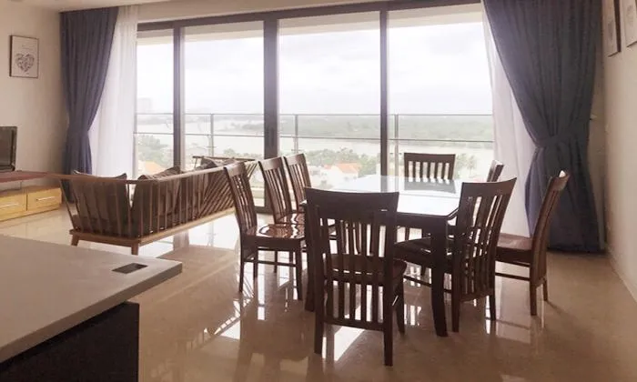 Amazing View Of Three Bedroom Apartment in The Nassim Thao Dien District 2 HCMC 120sqm 3,000 USD/month
