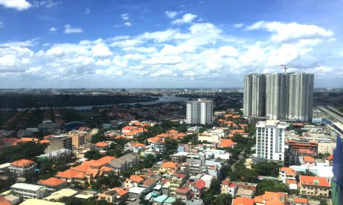 River View Two Bedroom Thao Dien Pearl Apartment For Rent in District 2 Ho Chi Minh City 95sqm 1,100 USD/month