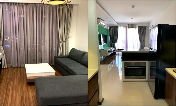 Nice Furniture and High Floor Thao Dien Pearl Apartment For Rent District 2 HCMC 95sqm 1,100 USD/month